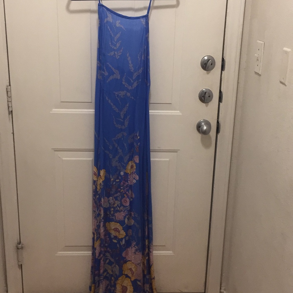 Stunning backless maxi.